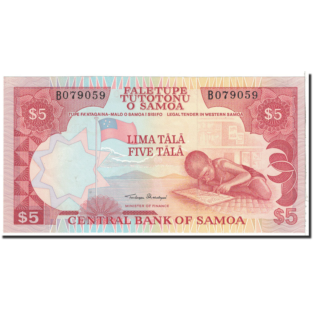 Samoa occidentales, 5 Tala, 1985, KM:26, NEUF