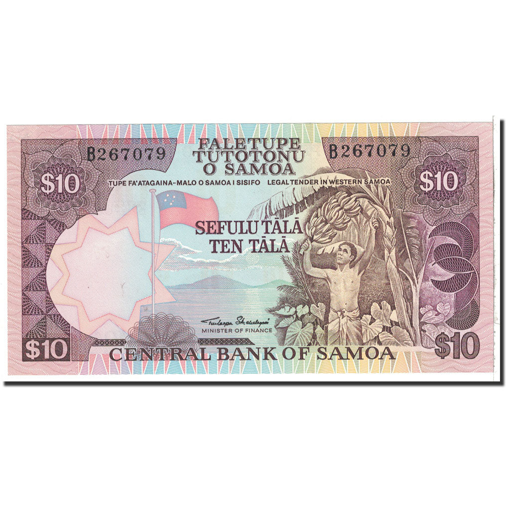 Western Samoa, 10 Tala, 1985, KM:27A, UNC(65-70)