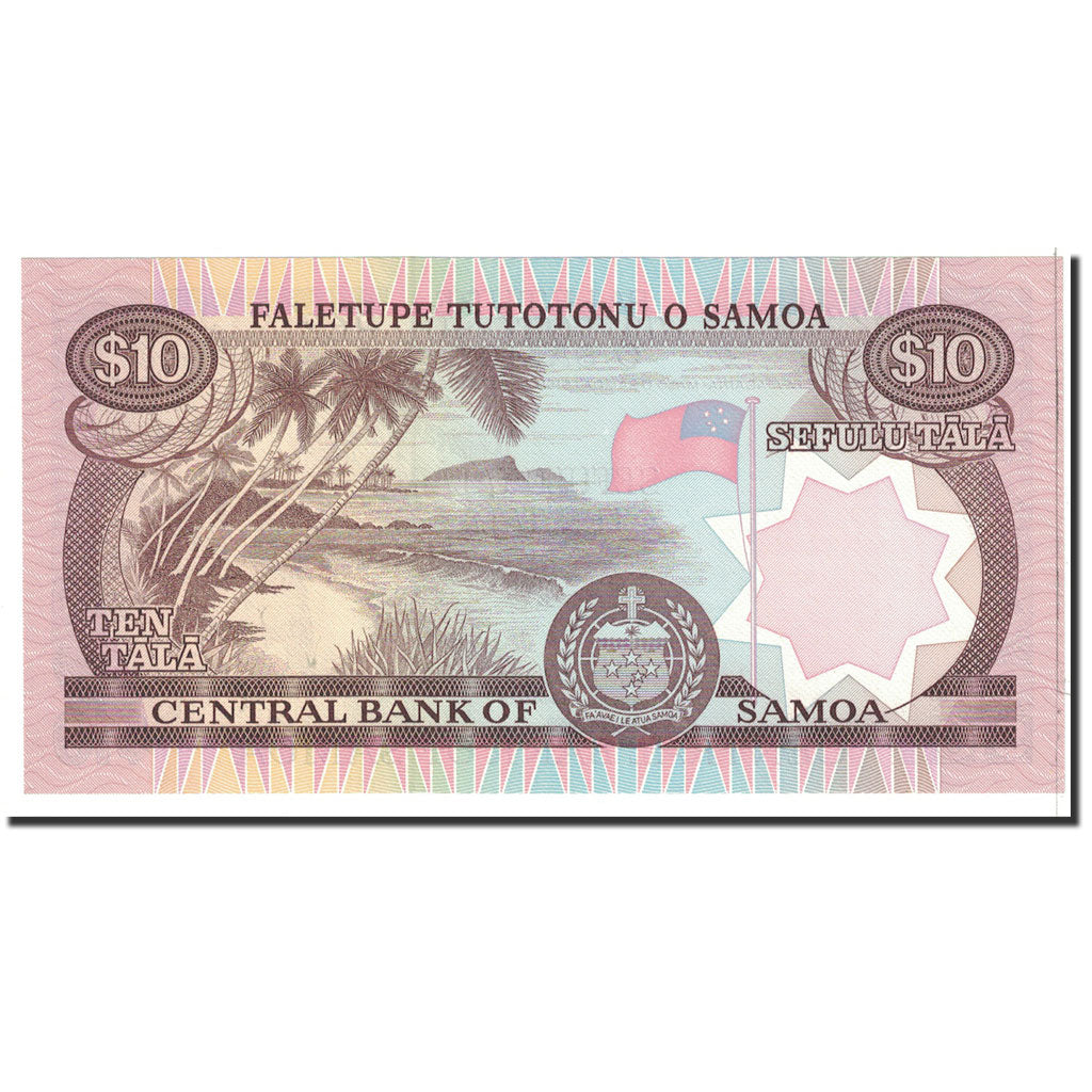 Western Samoa, 10 Tala, 1985, KM:27A, UNC(65-70)
