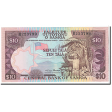 Banconote, Samoa Occidentale, 10 Tala, 1985, KM:27A, Undated, FDS