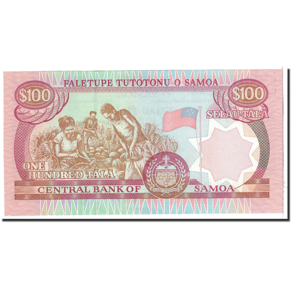 Billet, Samoa occidentales, 100 Tala, 2006, Undated, KM:37, NEUF