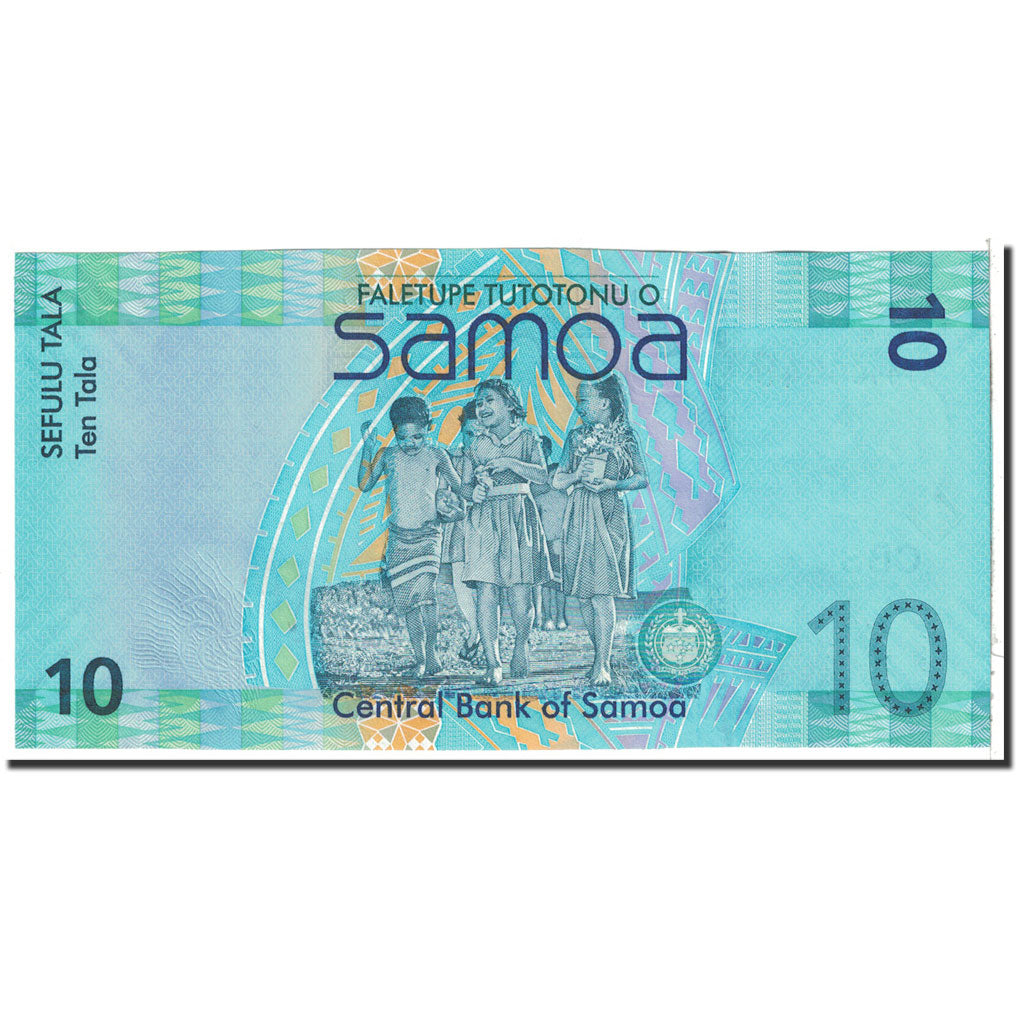 Banknote, Western Samoa, 10 Tala, 2008, Undated, KM:39a, UNC(65-70)