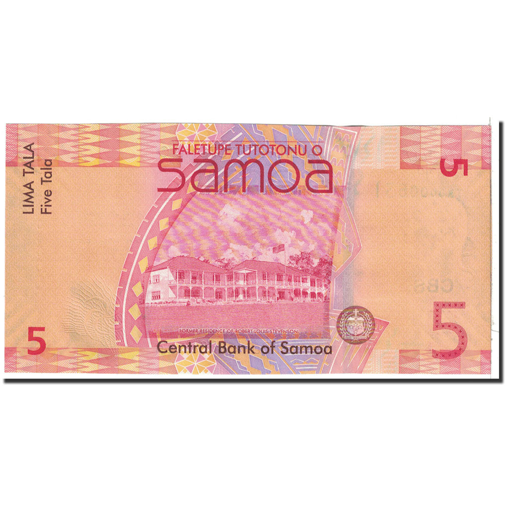 Western Samoa, 5 Tala, 2008, KM:38a, UNC(65-70)