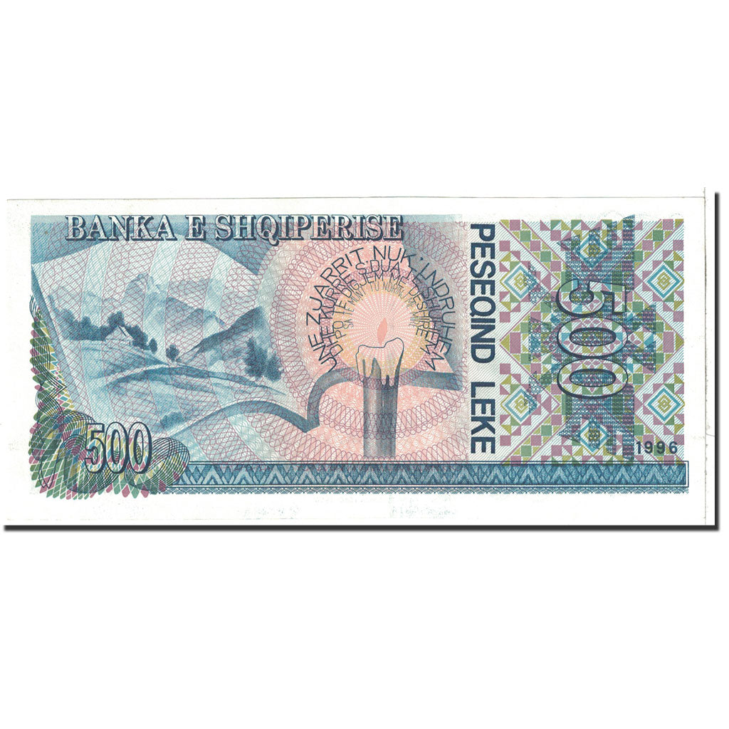 Albania, 500 Lekë, 1996, KM:60a, UNC(65-70)