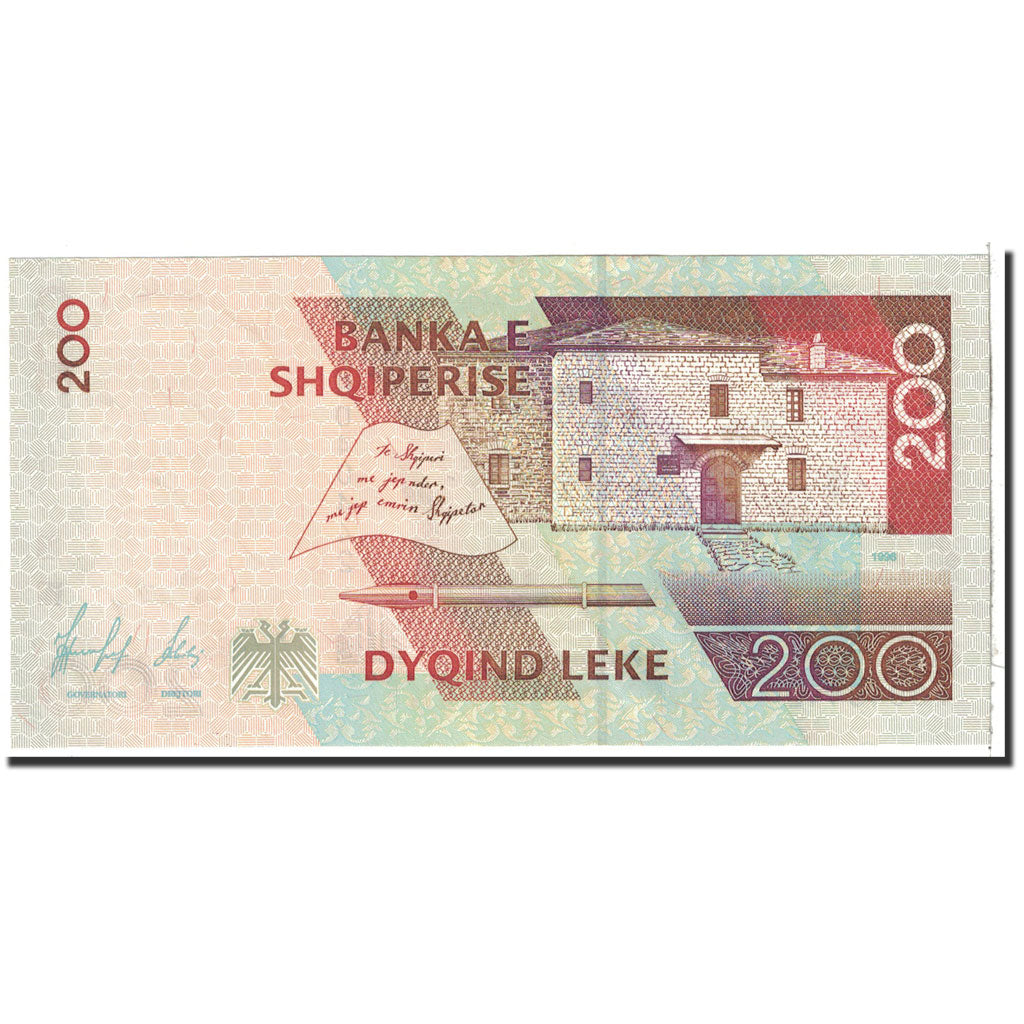 Albania, 200 Lekë, 1996, KM:63a, UNC(65-70)