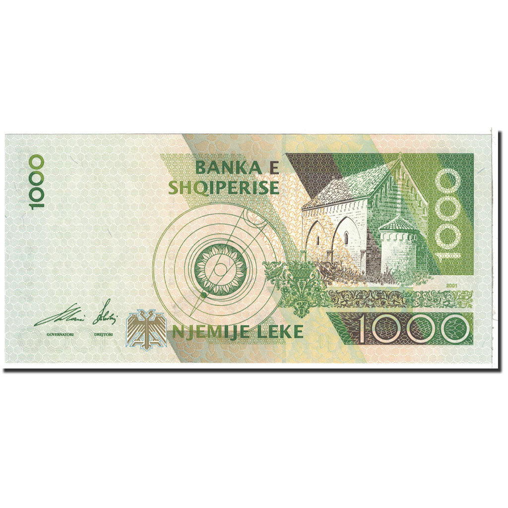 Banknote, Albania, 1000 Lekë, 2001, Undated, KM:69, UNC(65-70)