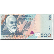 Banconote, Albania, 500 Lekë, 2001, KM:68, Undated, FDS