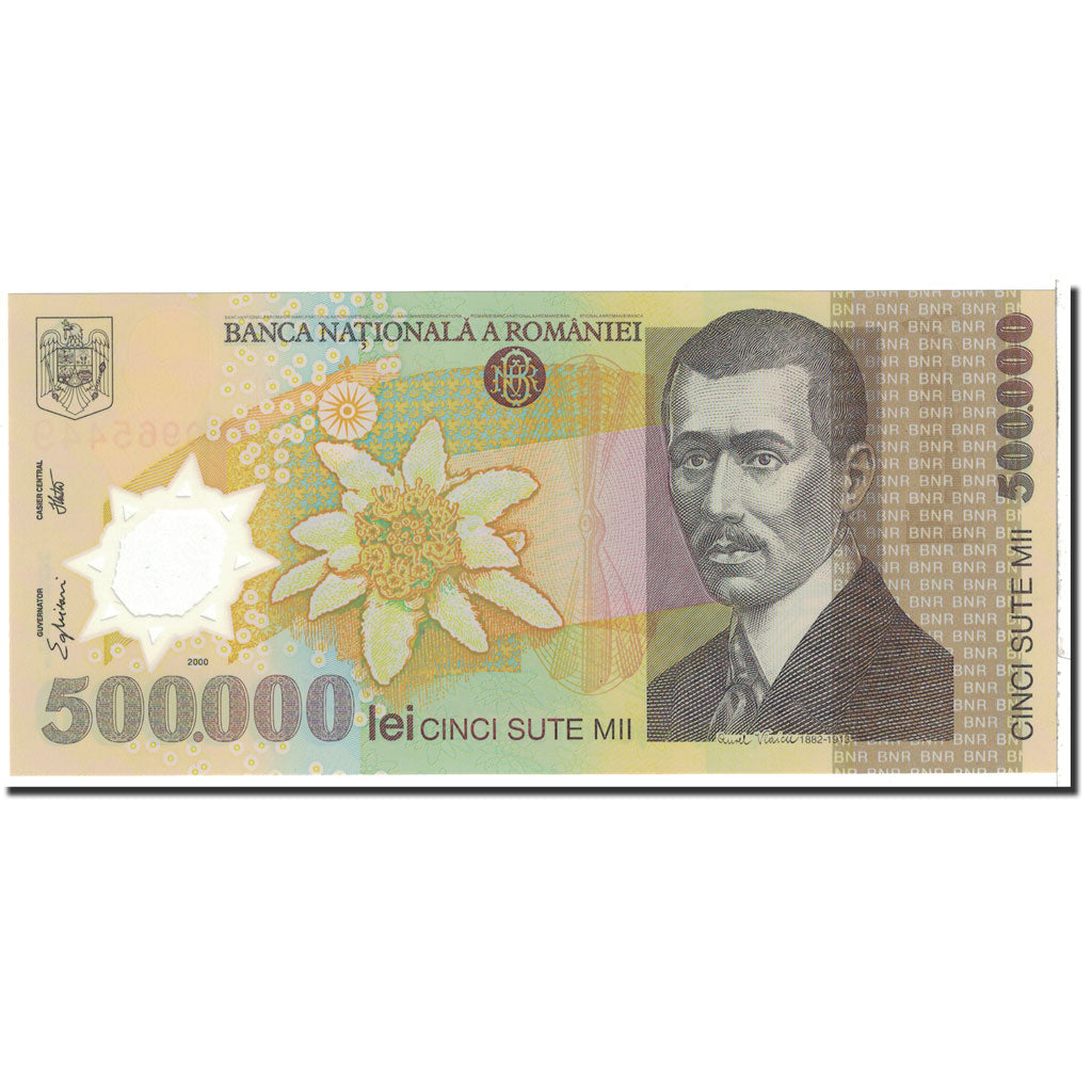 Romania, 500,000 Lei, 2000, KM:115a, UNC(65-70)