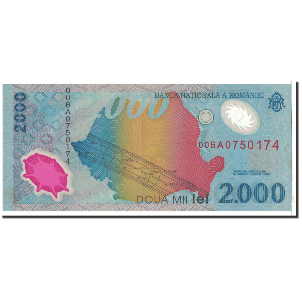 Banknote, Romania, 2000 Lei, 1999, Undated, KM:111a, UNC(65-70)