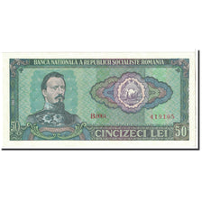 Romania, 50 Lei, 1966, KM:96a, UNC(65-70)