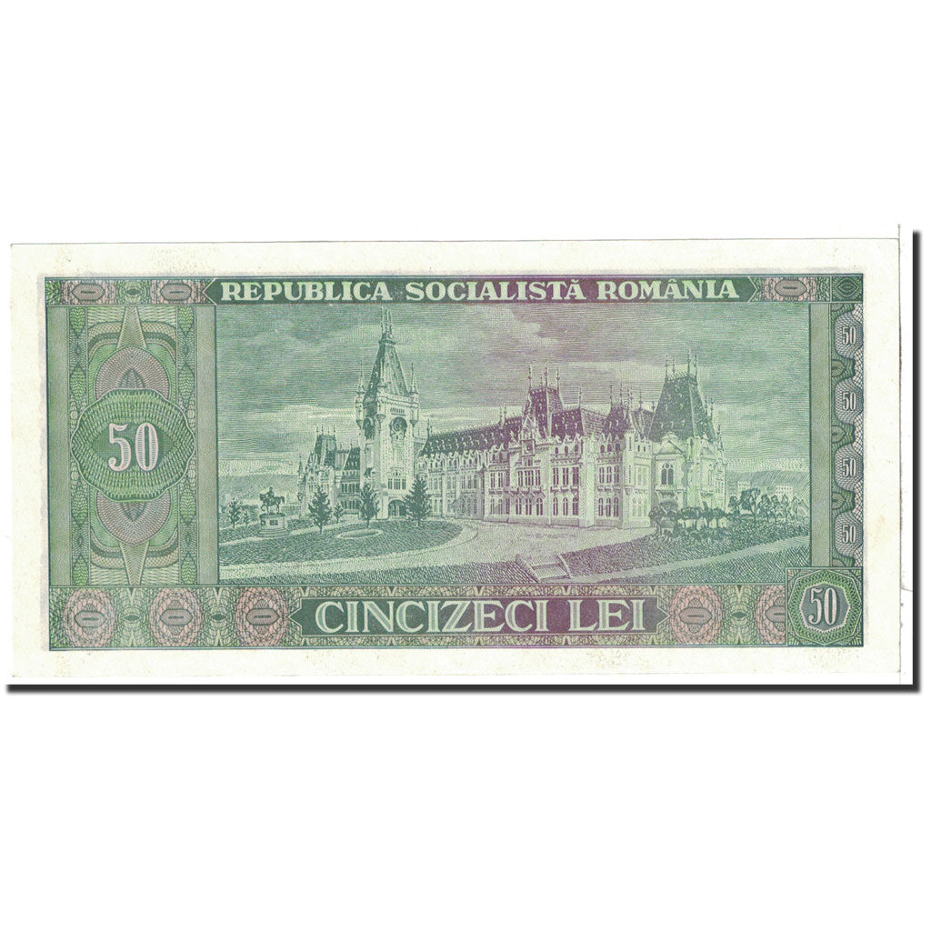 Romania, 50 Lei, 1966, KM:96a, UNC(65-70)