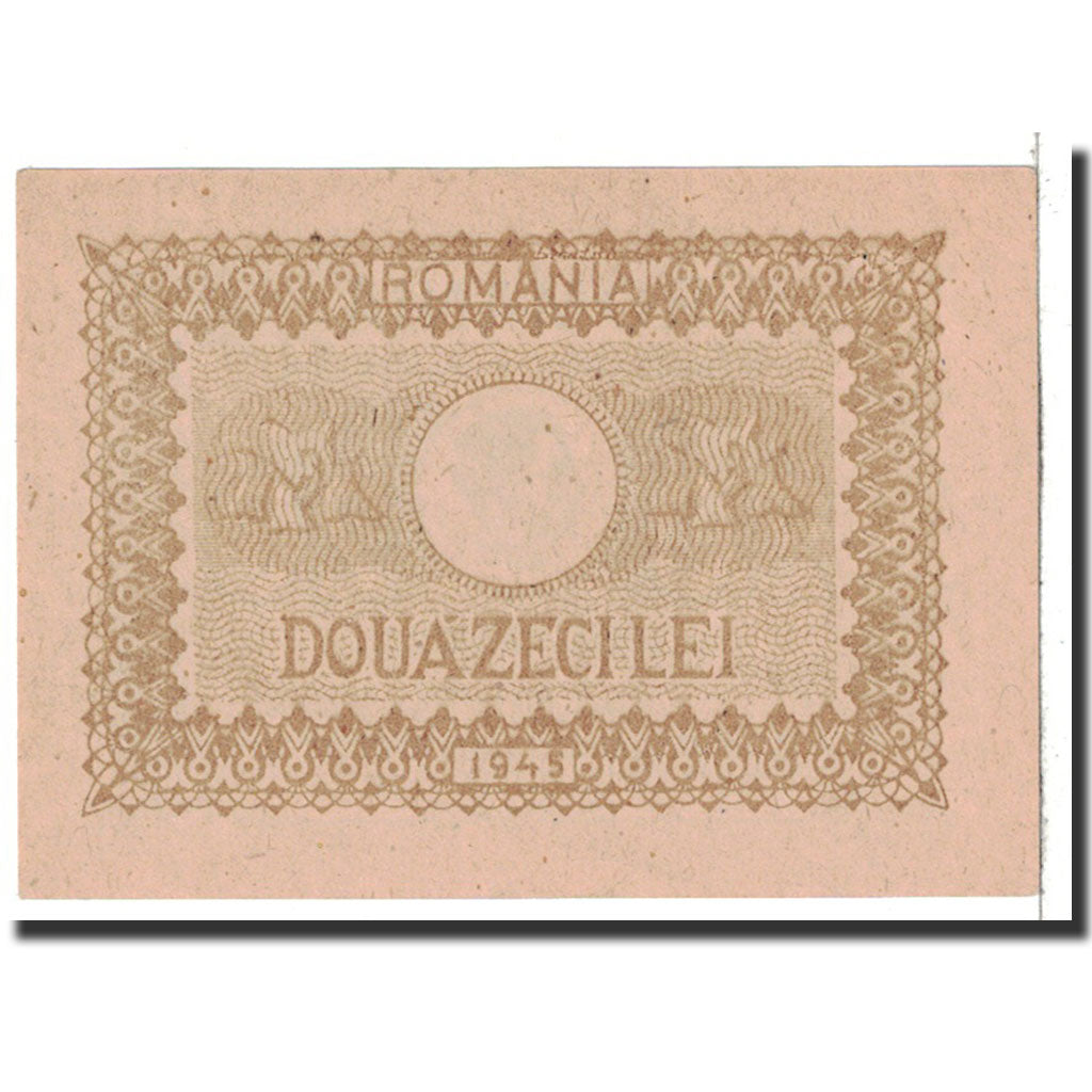 Romania, 20 Lei, 1945, KM:76, UNC(64)