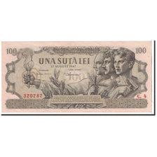 Geldschein, Rumänien, 100 Lei, 1947, 1947-08-27, KM:65, UNZ-