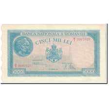 Banknote, Romania, 5000 Lei, 1945, Undated, KM:56a, UNC(64)
