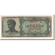 Greece, 1,000,000 Drachmai, 1944, 1944-06-29, KM:127b, UNC(65-70)