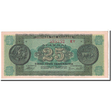 Billet, Grèce, 25,000,000 Drachmai, 1944, 1944-08-10, KM:130b, SPL+