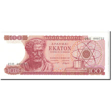 Greece, 100 Drachmai, 1967, 1967-10-01, KM:196b, UNC(65-70)