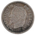 FRANCE, Napoléon III, 20 Centimes, 1867, Paris, KM #808.1, AU(50-53), Silver, G.