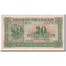 Greece, 20 Drachmai, 1940, 1940-04-06, KM:315, UNC(65-70)