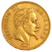 FRANCE, Napoléon III, 100 Francs, 1862, Strasbourg, AU(55-58), Gold, Gadoury #..