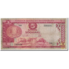 Somalia, 5 Shilin = 5 Shillings, 1978, KM:21, VF(20-25)