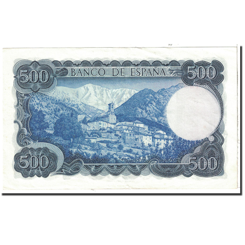 Banknote, Spain, 500 Pesetas, 1971, 1971-07-23, KM:153a, AU(50-53)