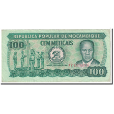 Billet, Mozambique, 100 Meticais, 1980, 1980-06-16, KM:126, TTB