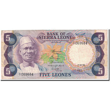 Sierra Leone, 5 Leones, 1981, 1981-07-01, KM:7d, EF(40-45)