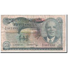 Malawi, 50 Tambala, 1984, 1984-11-01, KM:13f, VF(20-25)