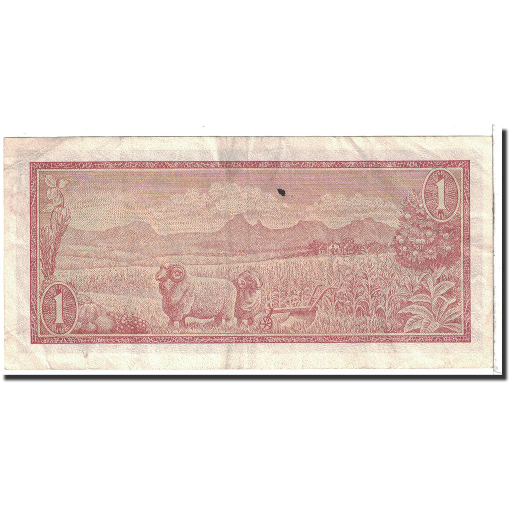 Banknote, South Africa, 1 Rand, 1967, Undated, KM:109b, VF(20-25)