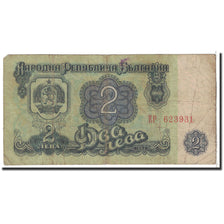 Biljet, Bulgarije, 2 Leva, 1962, Undated, KM:89a, B