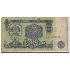 Banknote, Bulgaria, 2 Leva, 1962, Undated, KM:89a, VG(8-10)
