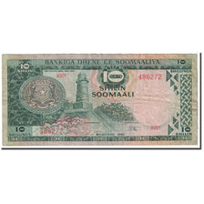 Banknote, Somalia, 10 Shilin = 10 Shillings, 1980, Undated, KM:26, VF(20-25)