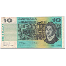 Billete, 10 Dollars, 1972, Australia, KM:40d, Undated, BC+