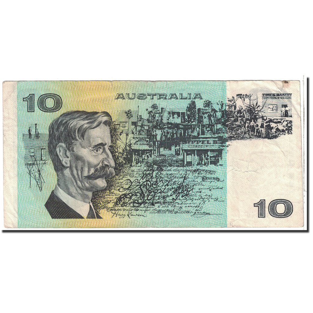 Banknote, Australia, 10 Dollars, 1972, Undated, KM:40d, VF(30-35)