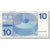 Billete, 10 Gulden, 1968, Países Bajos, KM:91b, 1968-04-25, MBC