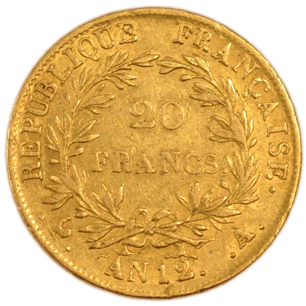 Napoléon Ier, 20 Francs Or