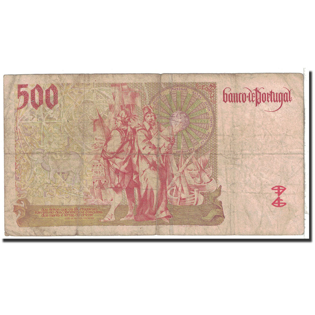 Portugal, 500 Escudos, 1997, KM:187a, 1997-04-17, RC