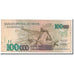 Banknote, Brazil, 100,000 Cruzeiros, 1993, Undated, KM:235b, EF(40-45)