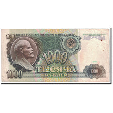 Rusia, 1000 Rubles, 1991, KM:246a, MBC