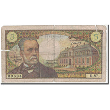 Banconote, Francia, 5 Francs, 1969, 1969-02-06, B, Fayette:61.9, KM:146b