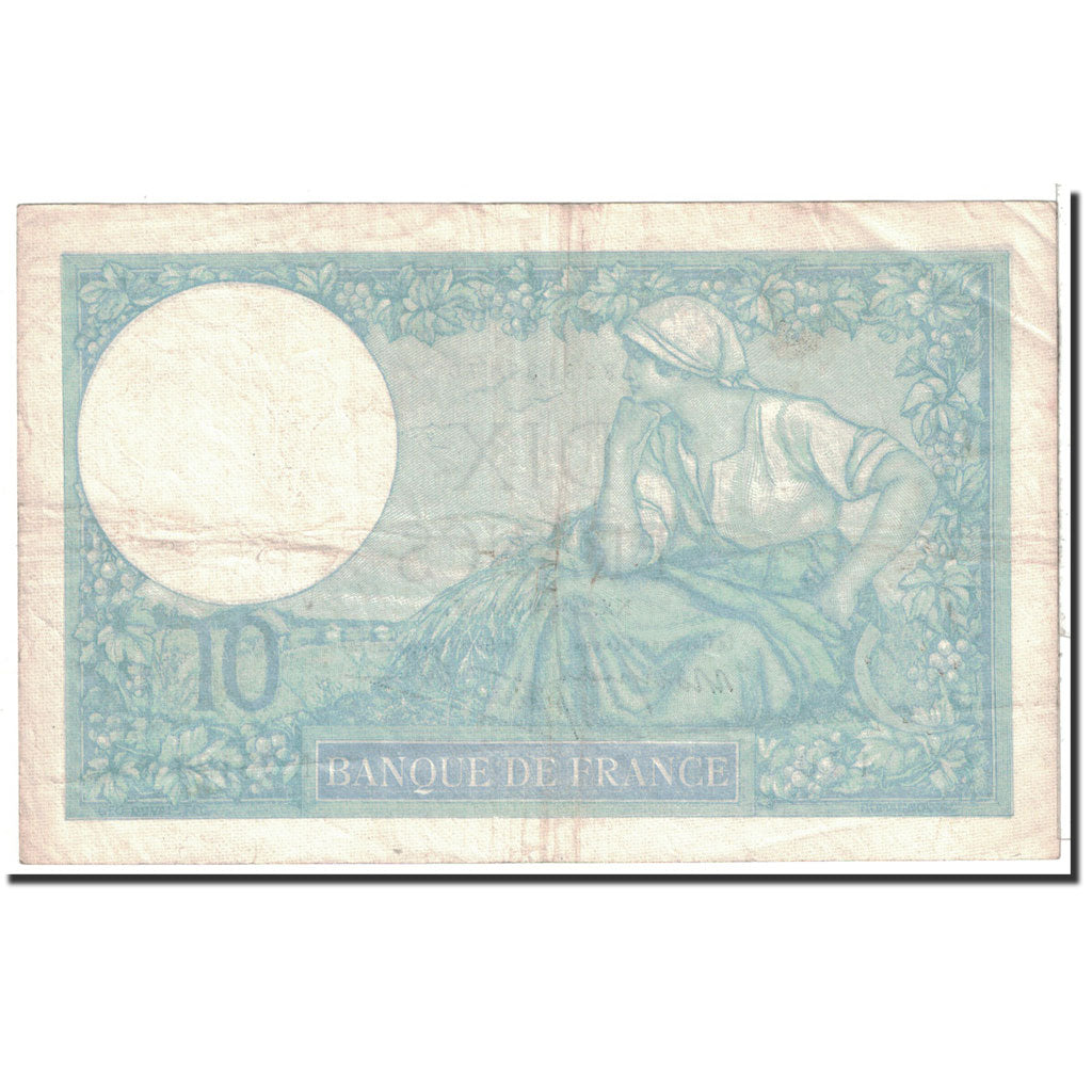 Banknote, France, 10 Francs, 1939, 1939-09-28, EF(40-45), Fayette:7.9, KM:84