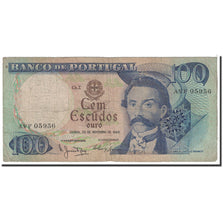 Banknote, Portugal, 100 Escudos, 1965, 1965-11-30, KM:169a, VG(8-10)