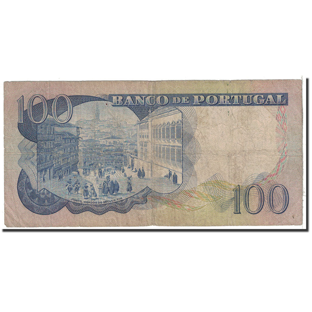Banknote, Portugal, 100 Escudos, 1965, 1965-11-30, KM:169a, VG(8-10)