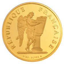 FRANCE, 100 Francs, 1989, MS(60-62), Gold, Gadoury #904, 17.00