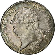 Coin, France, Écu de 6 livres françois, ECU, 6 Livres, 1792, Paris, EF(40-45)