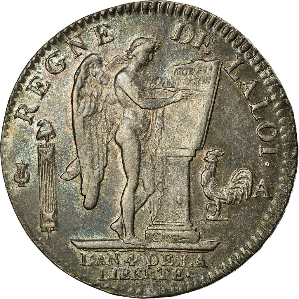 Monnaie, France, Écu de 6 livres françois, ECU, 6 Livres, 1792, Paris, TTB