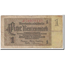 Banknote, Germany, 1 Rentenmark, 1937, 1937-01-30, KM:173b, VF(20-25)