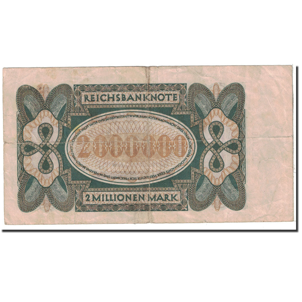 Banknote, Germany, 2 Millionen Mark, 1923, 1923-07-23, KM:89a, EF(40-45)