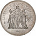Münze, Frankreich, Hercule, 50 Francs, 1976, Paris, VZ+, Silber, KM:941.1